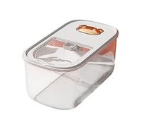 PURPLELILY Grain Storage Box With Lid Sealing Multifunction Organization Holder Supplies For Home Room Flour Corn Organizer Rice Storage Boxes With Lids