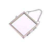 PURPLELILY Hanging Glass Metal Photo Picture Frame Flower Plant Display Decor