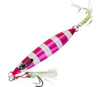 PURPLELILY Hard Baits Slow Shaking Jigs Artificial Lures Luminously Fishing Jigging Hook Spinner Metal Jig Spoon Fishing