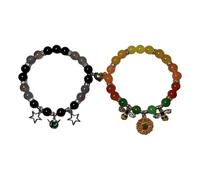 PURPLELILY Heart Couple Bracelets Easy to Use Clasp Ensures Secure Fit for Anniversaries Valentines Day and Everyday Wear Relationship Symbol Jewelry