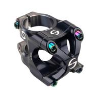 PURPLELILY High Strength Short Handlebar Stem Aluminum Alloy Road Bike Stem Light Weight Bike Handlebar For Most High Strength Aluminum Alloy Short For Mountain Road Bicycles