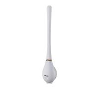 PURPLELILY Household Toilet Brush Wall-mounted Efficient Cleaning Automatic Opening Closing Automatic Bowl Hanging Hanging Cleaner Holder Set