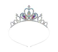 PURPLELILY Kids Crowns Christmas Hair Hoop Fashion Statement Karaoke Party Crowns Glistening For Christmas Stage Photo Props Kids Costume Jewelry