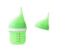 PURPLELILY Kitten Nursing Bottle Set Food Grade Silicone Feeder for Newborns Cats with Ergonomic Grip and Multi Use Design Food Grade Silicone Feeding Bottle Feeding Accessory