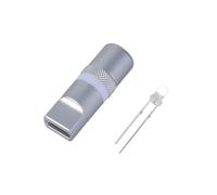 PURPLELILY LED Light Equipped Aluminum Alloy Housing Case For Type C Cable Do-it-yourself And Maintenance USB Connector Casing Type Connector Component