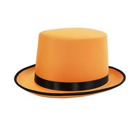 PURPLELILY Magicians Styles Top Hat Practical Polyester Cosplay Accessory For Stage Performances And Halloween Costume Parties