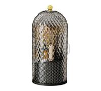 PURPLELILY Modern Makeup Brush Organizers With 360 Degree Rotation And Elegant Dustproof Covesr For Table Or Bathroom Tidying Stylish Cosmetic Storage