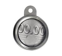 PURPLELILY Motorcycle Tax Disc Holder Card Hanger Label Metal Alloy Tax Disc Permit Holder For Motorbike Scooter-Exterior