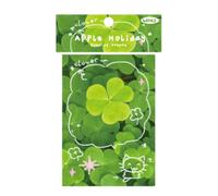 PURPLELILY Multifunctional Note Pad Writing Paper Japanese Styles Message Lovely Memos School Supplies Lovely Writing Simple Note Practical Message Memos For Office