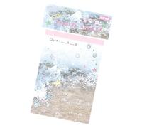 PURPLELILY Multifunctional Note Pad Writing Paper Japanese Styles Message Lovely Memos School Supplies Lovely Writing Simple Note Practical Message Memos For Office