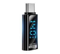 PURPLELILY Multifunctional USB Connectors LED Display Rapid Charging USB Extension For Various Electronic Devices Female To Male For Various Electronic Devices