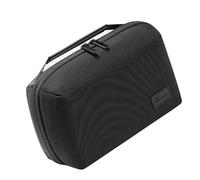 PURPLELILY Multiple Compartment Organizers Water Resistant Pongee Fabric Portable Charges Cord Case for Travel Photographers Multipurpose Dupioni Silk Electronics Case