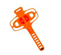 PURPLELILY Nonslip Cycling Phone Mount Shockproof Silicone Bike Phone Brackets With Adjustable Strap Road Bike Accessories Shockproof Stable Phones Holder