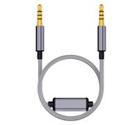 PURPLELILY Nylon Braided USB To 3.5mm Converter For Highly Auditory On Laptops And Phones Essential Line