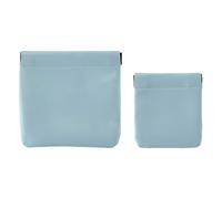 PURPLELILY Portable Catapults Pouches Set 2 Sizes Waterproof Sturdy PU Materials Portable Home Accessory for Collectors Use Collectible Case