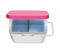 PURPLELILY Portable Fridge Coolers and Warmer for Bedroom Car Dorm Desk Home Use with Double Mode Temperature Control Dorm Room Fridge
