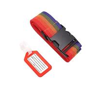 PURPLELILY Practical Luggage Strap Tags Suitcase Security Belt Tag-Travel Essentials Accessories For Men And Women Straps Set Practical Packing Strap For Travel