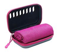 PURPLELILY Quick Dry Exercise Towel Absorbent 30x80cm Cooling Fabric Polyester Texture Perfect for Hiking Fitness Outdoor Activity Breathable Yogas Cooling Towel