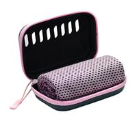 PURPLELILY Quick Dry Exercise Towel Absorbent 30x80cm Cooling Fabric Polyester Texture Perfect for Hiking Fitness Outdoor Activity Breathable Yogas Cooling Towel