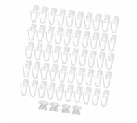 PURPLELILY Quiet Gliders Curtain Hook Roller for Smooth Glidings and Noise Reductions Home or Office Setting Easy Installs Gliders