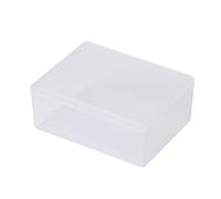 PURPLELILY Rectangular Clear Storage Box Jewelry Beads Collection Container Organiz Jewelry Organizer For Drawer