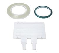 PURPLELILY Repair Tape Splicing Set with Two Fixers for 1/4 1 / 2Inch Reel to Reel Tape Easily Cutting Revoxsonido Splicing Set