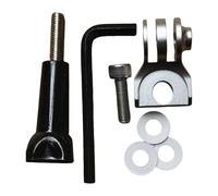 PURPLELILY Road Bike Computer Mount Fixing Base Bicycles Camera Headlight Holder Adapter Bike Camera Mount Bracket Adapter Aluminum Alloy Cycling Accessories