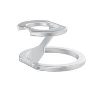 PURPLELILY Rotating Phone Stand With Foldable Double Rings Holder And Antislip Base For Tabletop Use Phone Holder