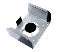 PURPLELILY Secure Mounting Bracket Metal Holder For Small Desktop Computer Installation Under Desk Or Behind Screen Under Desk Holder