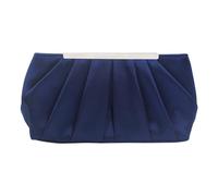 PURPLELILY Shoulder Bag For Girl Women Pleated Formal Evening Bag Solid Color Lady Purse Wedding Clutches Cocktail Prom Handbag Handle Purses