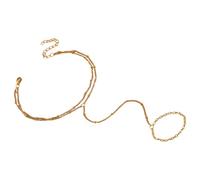 PURPLELILY Simple Hand Chain Beaded Layer Metal Chain Bracelets Jewelry Suitable For Women And Girls Present Party Wear