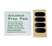 PURPLELILY Skates Feet Sticker For ANYWHERE3 Vertical Anti Slip Mice Pad Replacement PTFE Skates Black Set