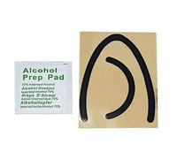 PURPLELILY Skates Feet Sticker For ANYWHERE3 Vertical Anti Slip Mice Pad Replacement PTFE Skates Black Set