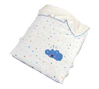 PURPLELILY Soft Milk Fleece Naptime Blanket With Lovely Animal Pattern Dot Desiging For Kids Bed Stroller
