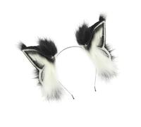 PURPLELILY Soft Plush Devil Horn Headband Adjustable Metal Frame For Halloween Roleplay Costumes And Halloween Event Metal Frame Bendable Cosplays Accessories