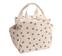 PURPLELILY Spacious Lunch Bag for Adults Reusable Insulated Cooling with Double Zipper Side Pockets Work Picnics Essential Spacious Lunch for Family Meals