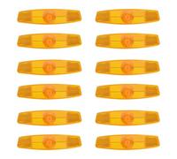 PURPLELILY Spoke Reflectors Antislip Design Enhances Road Day & Night Visibility No Tools Needed Reflective Strips