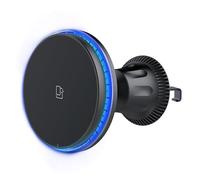 PURPLELILY Stand With Light Car Phone Holder For 16 15 14 Air Vent Cadle 360 Degree Rotating Aluminum Alloy Car Vent