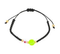 PURPLELILY Sturdy Bead Braided Wristband Accessory for Soccer Enthusiasts Blending Sporty Vibes with Modern Fashion Stylish Football