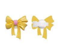 PURPLELILY Stylish Resin Bow Accent Decoration for Headphones Headband Designed with Adjustable Bands to Matching Various Outfits Lovely Headphone Bend