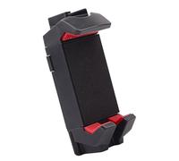 PURPLELILY Tablet Phone Holder Clamp Adapter With Rotating Cold Shoe 1/4 Screw Hole Tripod Mount Clip Double Side Stretchable Phone Holder Double Side Stretchable With Rotating Cold Shoe & Screw Hole