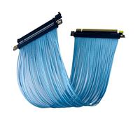 PURPLELILY Thin Highly Speed PCIE4.0 X16 Risers Cable GPU Extension Cable Enhances Cooling for AI Server 3090 15cm/5.91inch