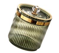 PURPLELILY Toothpick Box Transparents Makeup Organiser For Cotton Swabs And Small Cosmetic Efficient Bathroom Organization Supplies Transparent Box