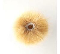 PURPLELILY Upgraded Mic Muff for Lavalier Artificial Furry Windscreen Windshield Windmuff Guard Clip on Wind Cover