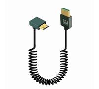 PURPLELILY Versatile 8K HDTV To Small HDTV Cable For Connecting Devices To Larger Displays In Offices And Homes Ergonomic Plugs Spring Retractables Cord