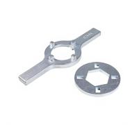 PURPLELILY Washing Machine Spanner TB123A Quick-Release Drum Nut Wrench with Handle for Easy Repairs Washing Machine Spanner Wrench