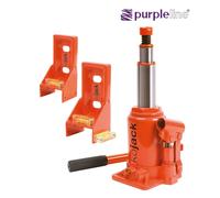 Purpleline Single Axle Kojack Jack and Level Caravan Hydraulic No Drilling