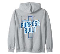 Purpose Built - Cross of Jesus Zip Hoodie