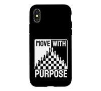 Purpose Chess Player Strategy Gift Case for iPhone X/XS