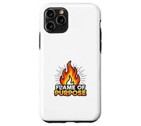 Purpose Driven Motivation Fire Energy Mindset Design Case for iPhone 11 Pro
